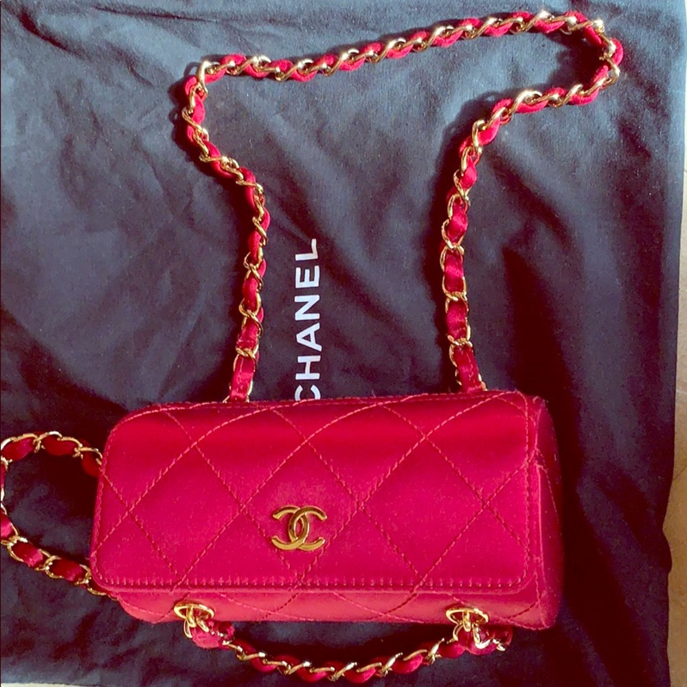 mini Chanel bowling bag